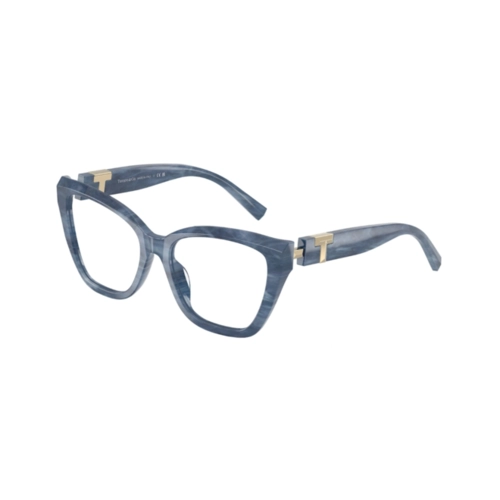 Óculos de Grau Tiffany 0TF2271 8432 54 Acetato Azul Mesclado