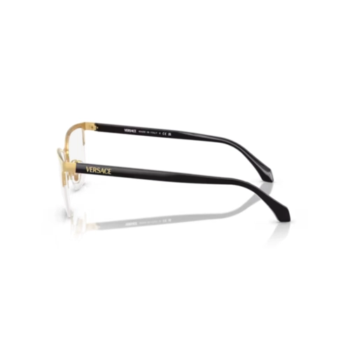 Óculos de Grau Versace 0VE1304 1460 54 Metal Dourado