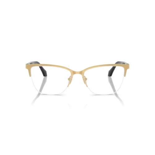 Óculos de Grau Versace 0VE1304 1460 54 Metal Dourado
