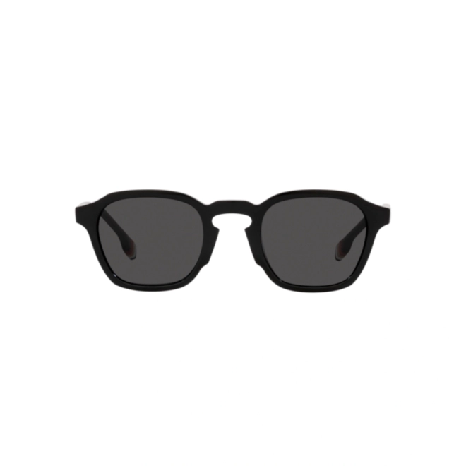 Óculos de Sol Burberry 0BE4378U 30018749 Acetato Preto com lentes na cor Cinza 2