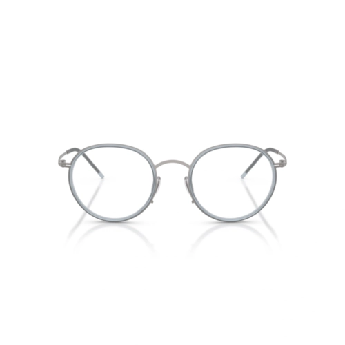 Óculos de Grau Giorgio Armani 0AR5155 3003 49 Metal Chumbo Fosco
