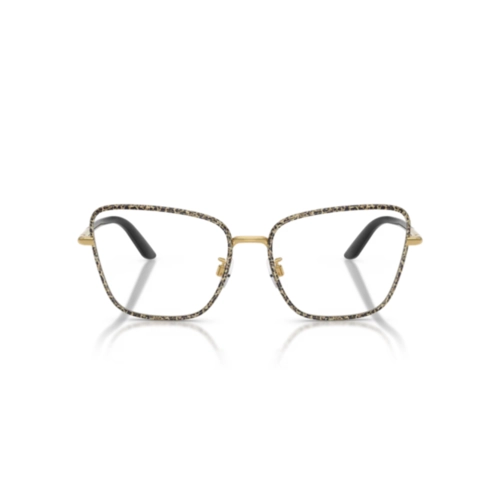 Óculos de Grau Dolce & Gabbana 0DG1359 1364 55 Metal Dourado