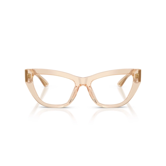 Óculos de Grau Dolce & Gabbana 0DG3412 3432 53 Acetato Bege Transparente 3
