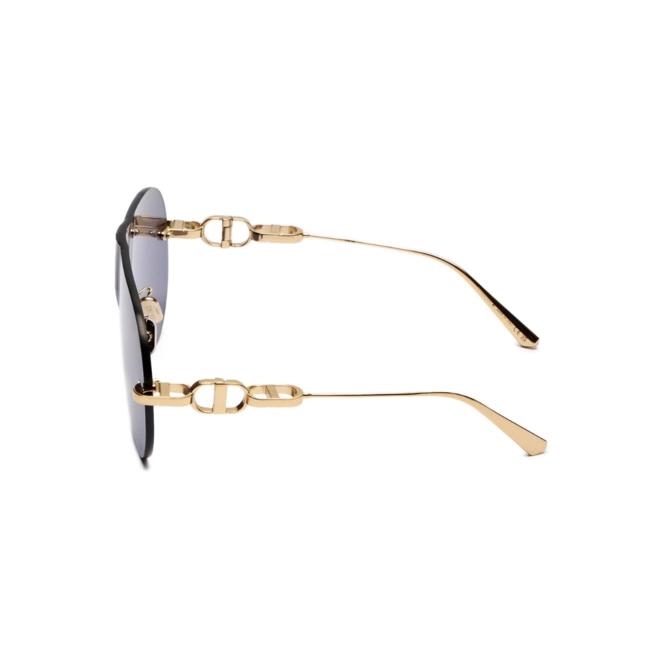 Óculos de Sol Christian Dior CD40161U_0010V Metal Dourado com lentes na cor Azul 3