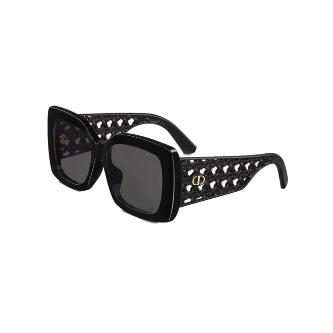 Óculos de Sol Christian Dior CD40179I_5401A Acetato Preto com lentes na cor Cinza 1
