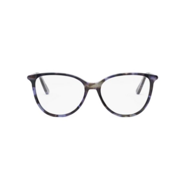 Óculos de Grau Christian Dior CD50125I_53056 Acetato Azul Mesclado 2