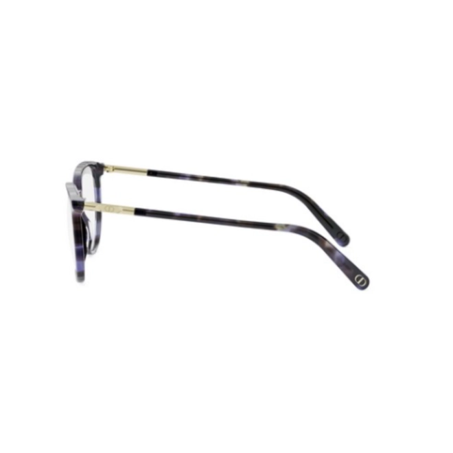 Óculos de Grau Christian Dior CD50125I_53056 Acetato Azul Mesclado 3