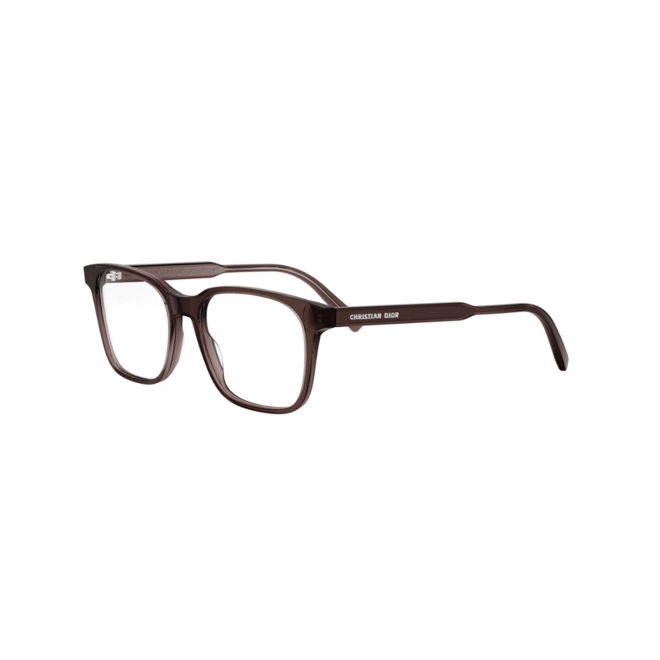 Óculos de Grau Dior Uomo DM50090I_53050 Acetato Marrom Transparente 1