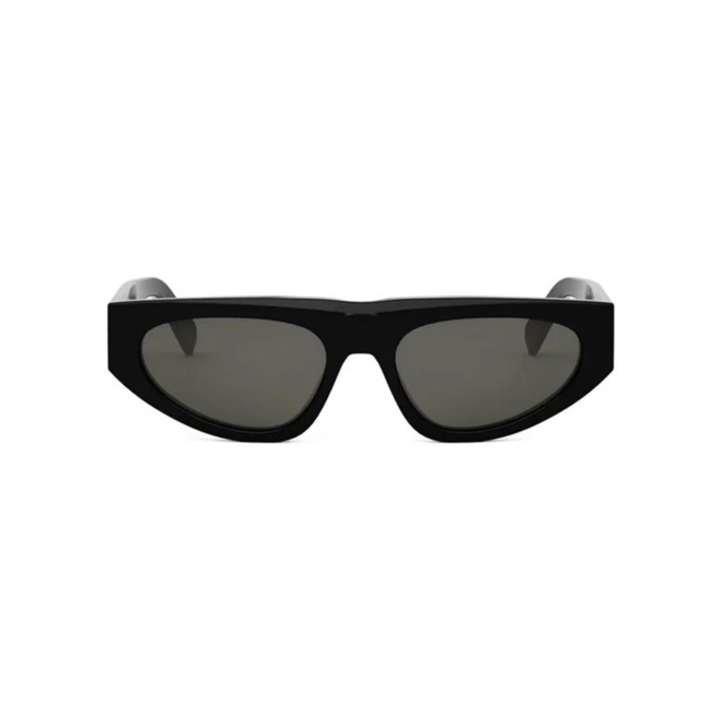 Óculos de Sol Celine CL40315U_5501A Acetato Preto com lentes na cor Cinza 2