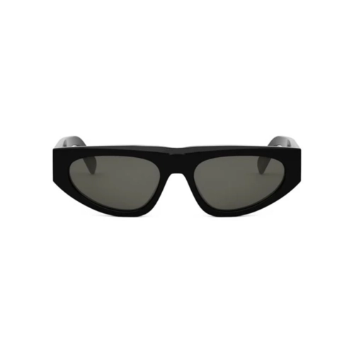 Óculos de Sol Celine CL40315U_5501A Acetato Preto com lentes na cor Cinza