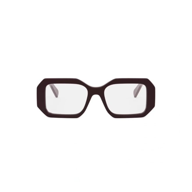 Óculos de Grau Celine Triomphe CL50155I_53048 Acetato Marrom Escuro 2