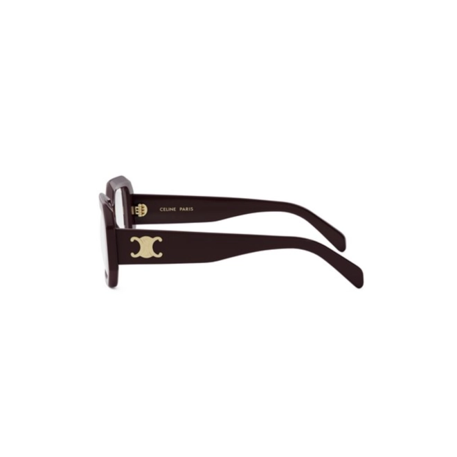Óculos de Grau Celine Triomphe CL50155I_53048 Acetato Marrom Escuro 4