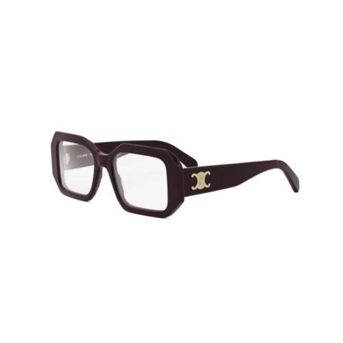 Óculos de Grau Celine Triomphe CL50155I_53048 Acetato Marrom Escuro