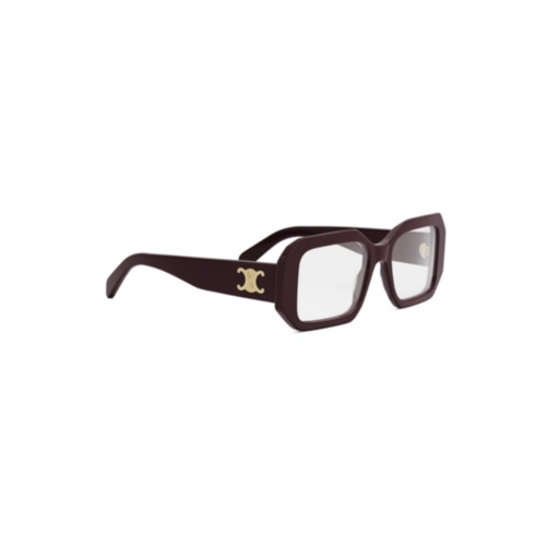 Óculos de Grau Celine Triomphe CL50155I_53048 Acetato Marrom Escuro