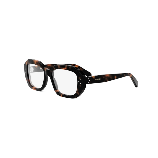 Óculos de Grau Celine CL50156I_54052 Acetato Marrom Mesclado 1