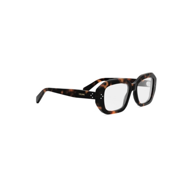 Óculos de Grau Celine CL50156I_54052 Acetato Marrom Mesclado 3