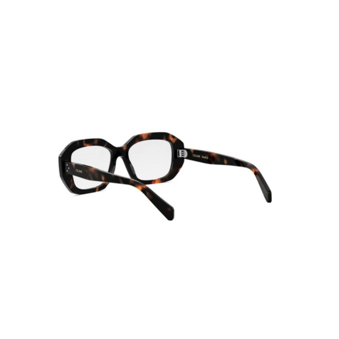 Óculos de Grau Celine CL50156I_54052 Acetato Marrom Mesclado 5