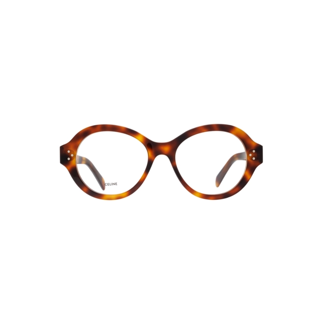 Óculos de Grau Celine CL50157I_52053 Acetato Marrom Mesclado 2