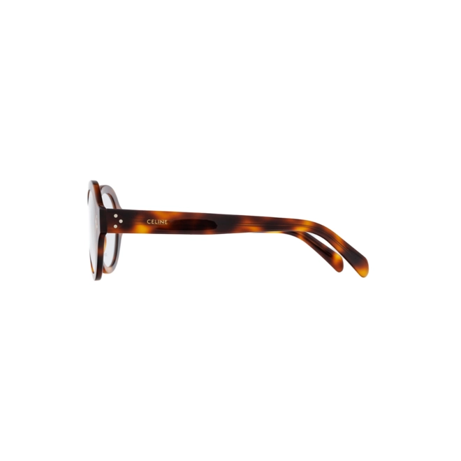 Óculos de Grau Celine CL50157I_52053 Acetato Marrom Mesclado 3