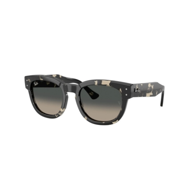 Óculos de Sol Ray-Ban Mega Hawkeye 0RB0298S 13337153 Propionato Cinza Mesclado com lentes na cor Cinza Degradê 1