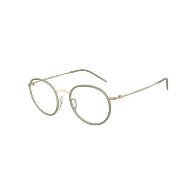 Óculos de Grau Giorgio Armani 0AR5155 3002 49 Metal Dourado Fosco 1