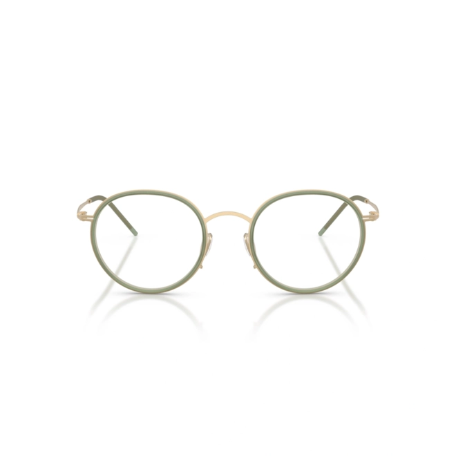 Óculos de Grau Giorgio Armani 0AR5155 3002 49 Metal Dourado Fosco 2