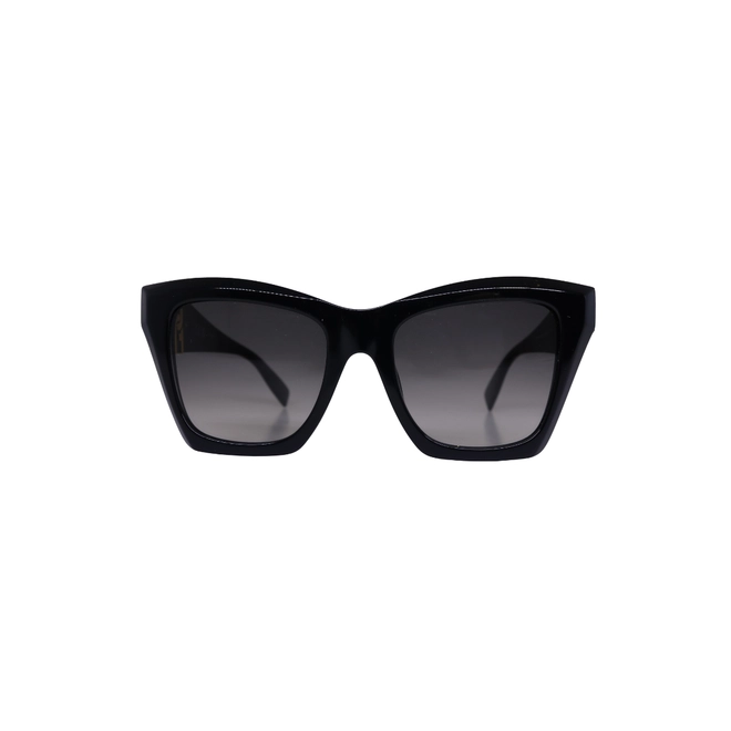 Óculos de Sol Furla SFU884 520700 Acetato Preto com lentes na cor Fumê Degradê 2