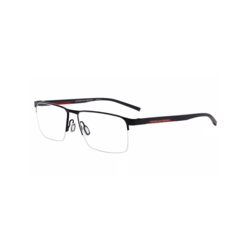 Óculos de Grau Porsche Design P8775 57A000 Metal Preto