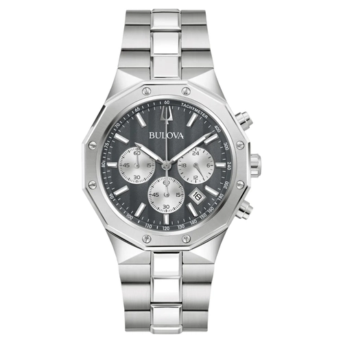 Relógio Bulova Classic Prestige Cronógrafo Masculino - 96B459N Cinza