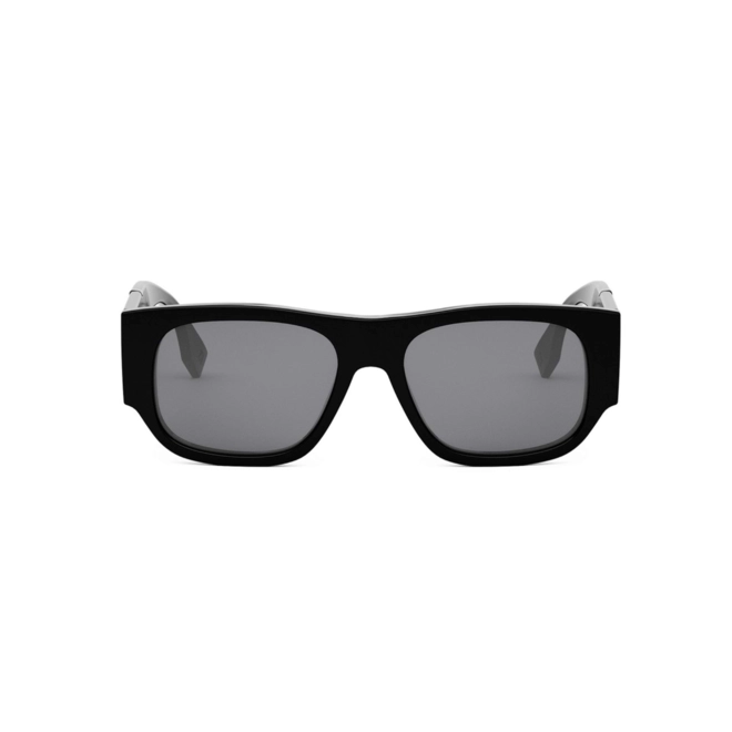 Óculos de Sol Fendi FE40156I_5401A Acetato Preto com lentes na cor Cinza 2