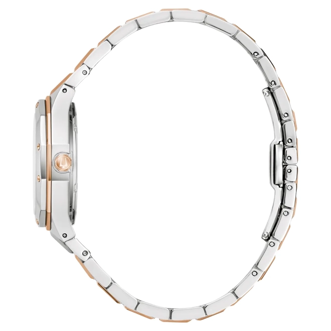 Relógio Bulova Classic Prestige Feminino - 98P235N Dois tons 3
