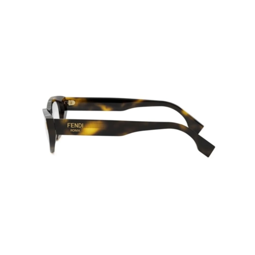 Óculos de Grau Fendi FE50119I_53052 Acetato Marrom Mesclado