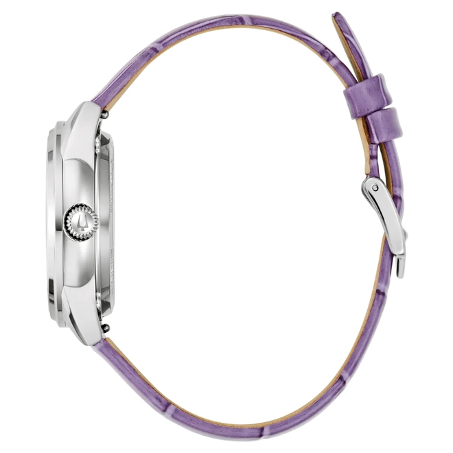 Relógio Bulova Classic Sutton Automático Feminino - 96L339N Lavanda 2
