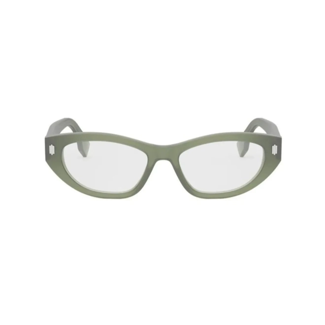 Óculos de Grau Fendi FE50119I_53093 Acetato Verde Transparente 2