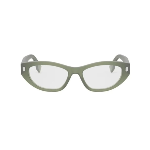 Óculos de Grau Fendi FE50119I_53093 Acetato Verde Transparente