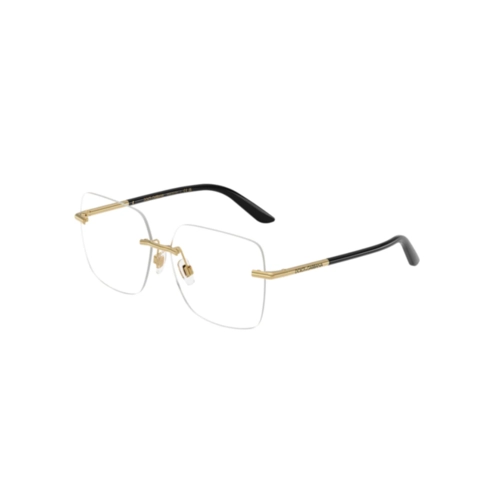 Óculos de Grau Dolce & Gabbana 0DG1360 02 57 Metal Dourado