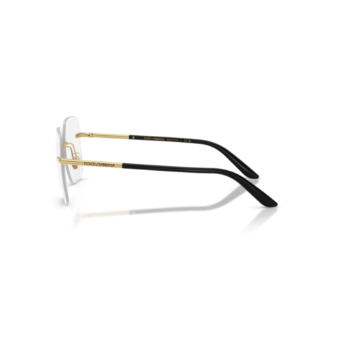 Óculos de Grau Dolce & Gabbana 0DG1360 02 57 Metal Dourado