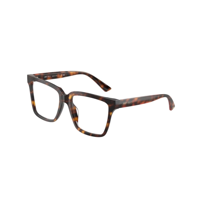 Óculos de Grau Jimmy Choo 0JC3040U 5002 54 Acetato Marrom Mesclado 1