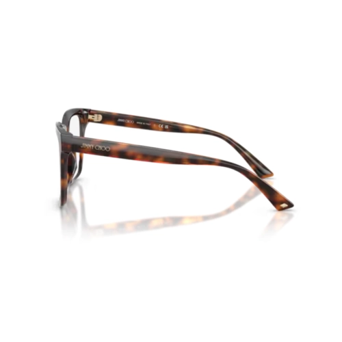 Óculos de Grau Jimmy Choo 0JC3040U 5002 54 Acetato Marrom Mesclado