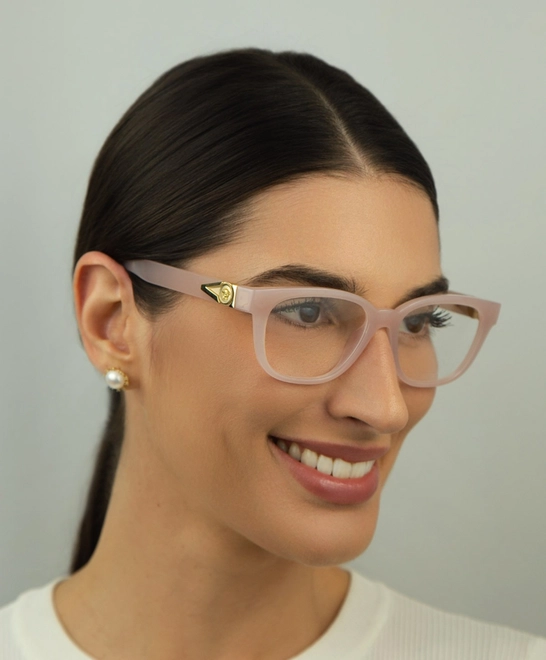 Óculos de Grau Versace 0VE3376U 5522 53 Acetato Rosa 5