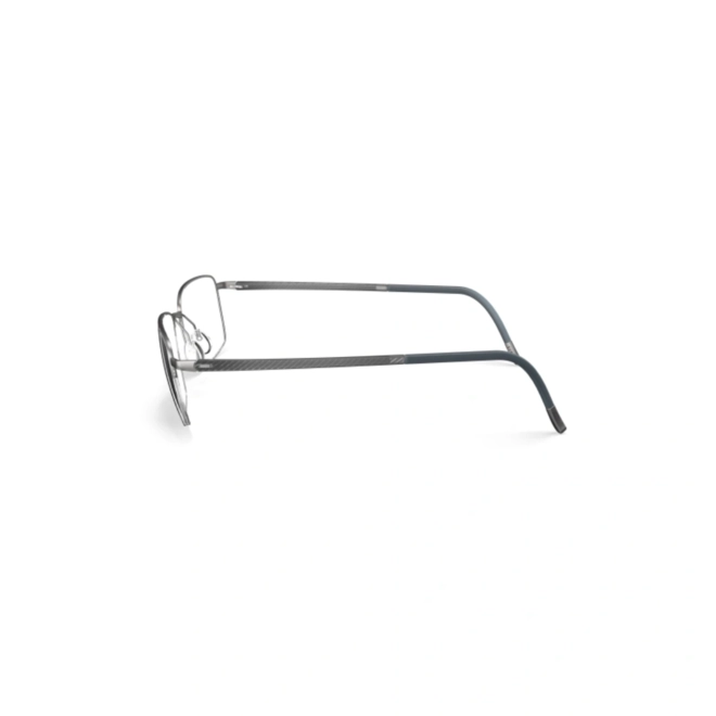 Óculos de Grau Silhouette Illusion Nylor 5560/75 6560 54/19 Metal Grafite 4