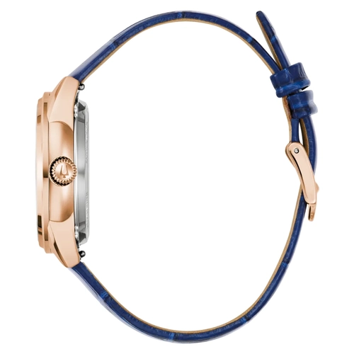 Relógio Bulova Classic Sutton Automático Feminino - 97L180N Azul