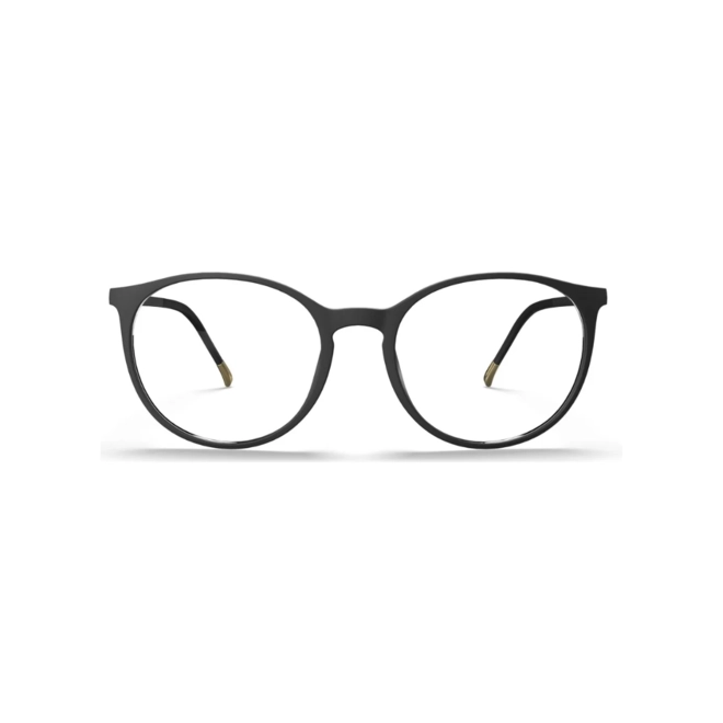 Óculos de Grau Silhouette Spx Illusion 2936/75 9030 52/17 Acetato Preto 2