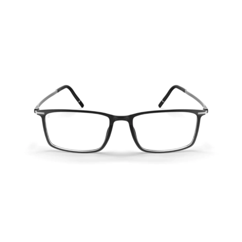 Óculos de Grau Silhouette Rising Dawn 2965/75 9000 57/17 Acetato Preto