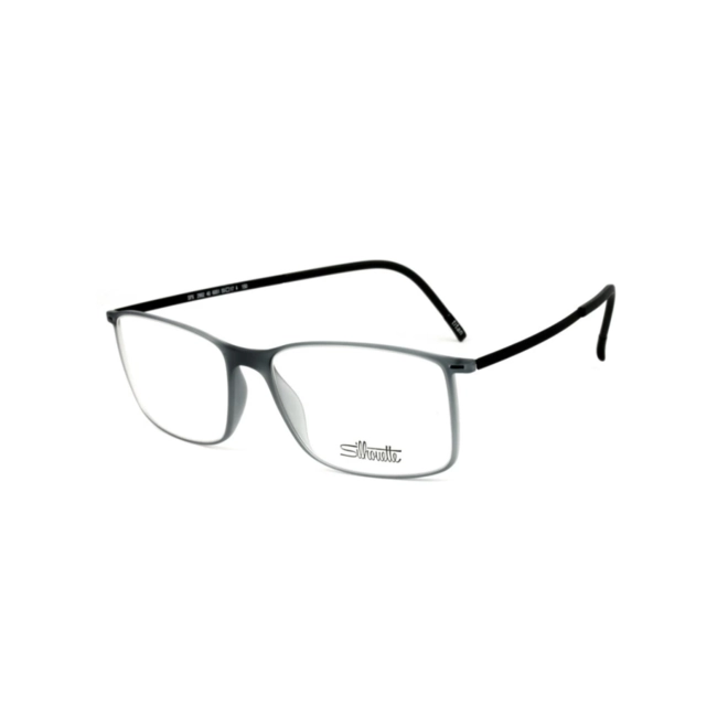 Óculos de Grau Silhouette Urban Lite 2902/40 6051 55/17 Acetato Cinza Fosco 1