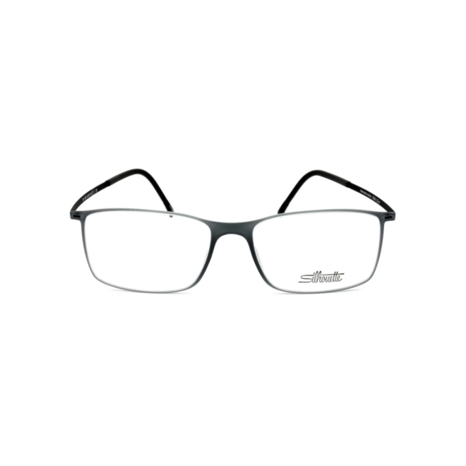 Óculos de Grau Silhouette Urban Lite 2902/40 6051 55/17 Acetato Cinza Fosco 2