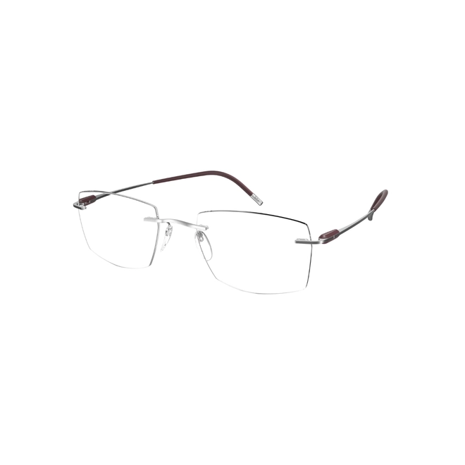 Óculos de Grau Silhouette Purist 5561/LF 6560 56/19 Titânio Grafite 1