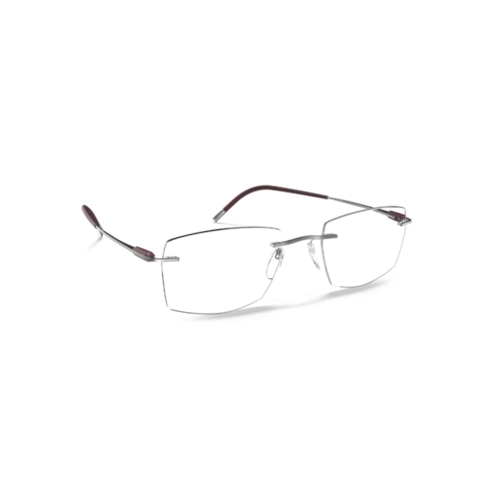 Óculos de Grau Silhouette Purist 5561/LF 6560 56/19 Titânio Grafite