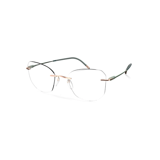 Óculos de Grau Silhouette Purist 5561/OW 3680 54/17 Titânio Rose 1