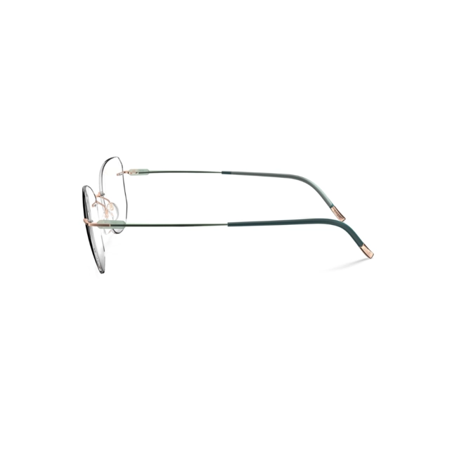 Óculos de Grau Silhouette Purist 5561/OW 3680 54/17 Titânio Rose 4